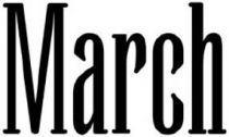 March