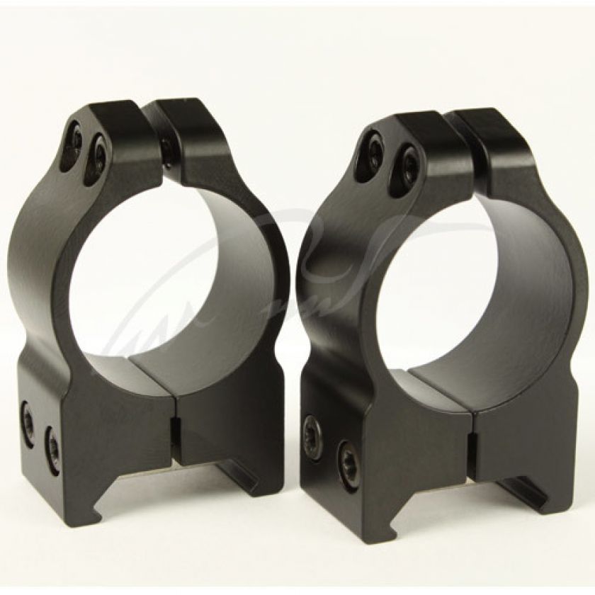 Кольцa Warne MAXIMA Fixed Rings 25,4 мм. Под планку Weaver/ Picatinny. Высота - Medium (средняя). Сталь.