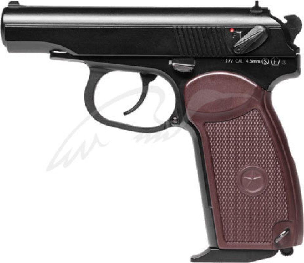 Пистолет пневматический KWC Makarov Blowback. Корпус - металл