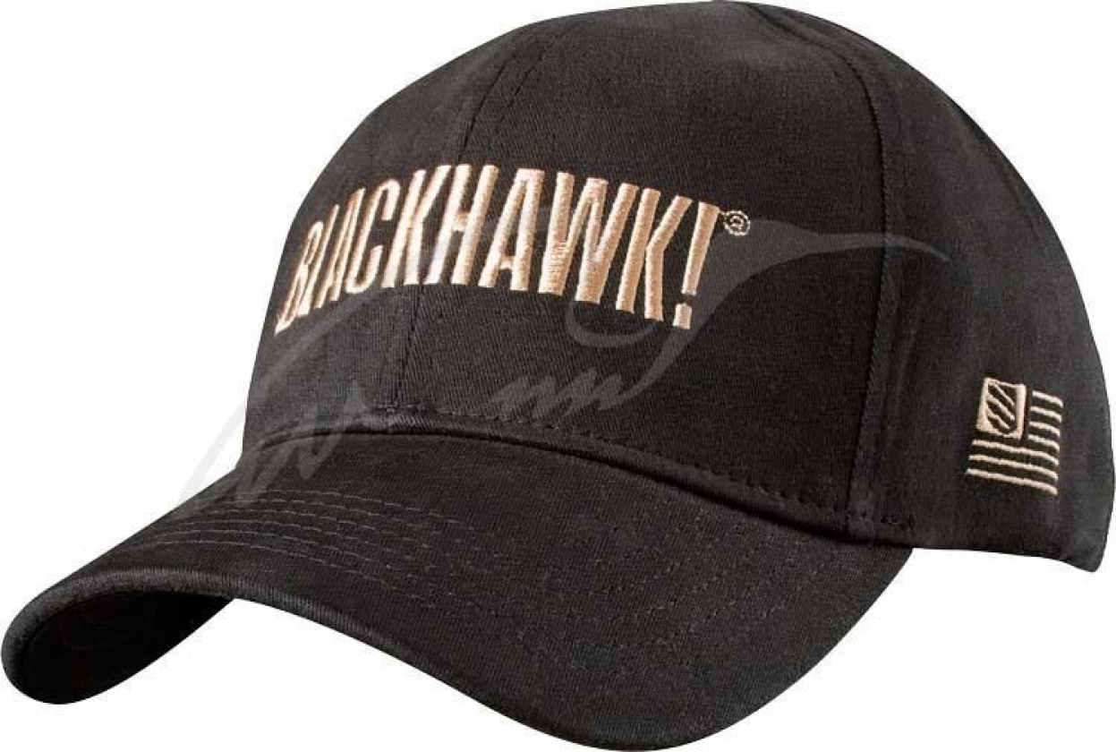 Кепка BLACKHAWK! Cotton Spandex Fitted Cap. Цвет - черный