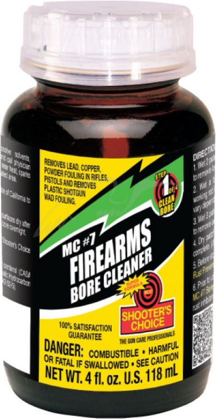 Средство для чистки стволов Shooters Choice MC#7 Bore Cleaner and Conditioner. Объем - 118 мл.