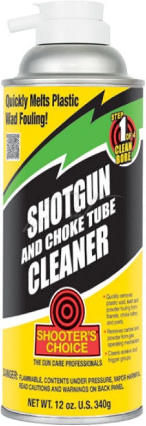 Средство для чистки гладкоствольных ружей и чоков Shooters Choice Shotgun And Choke Tube Cleaner. Объем - 340 г.