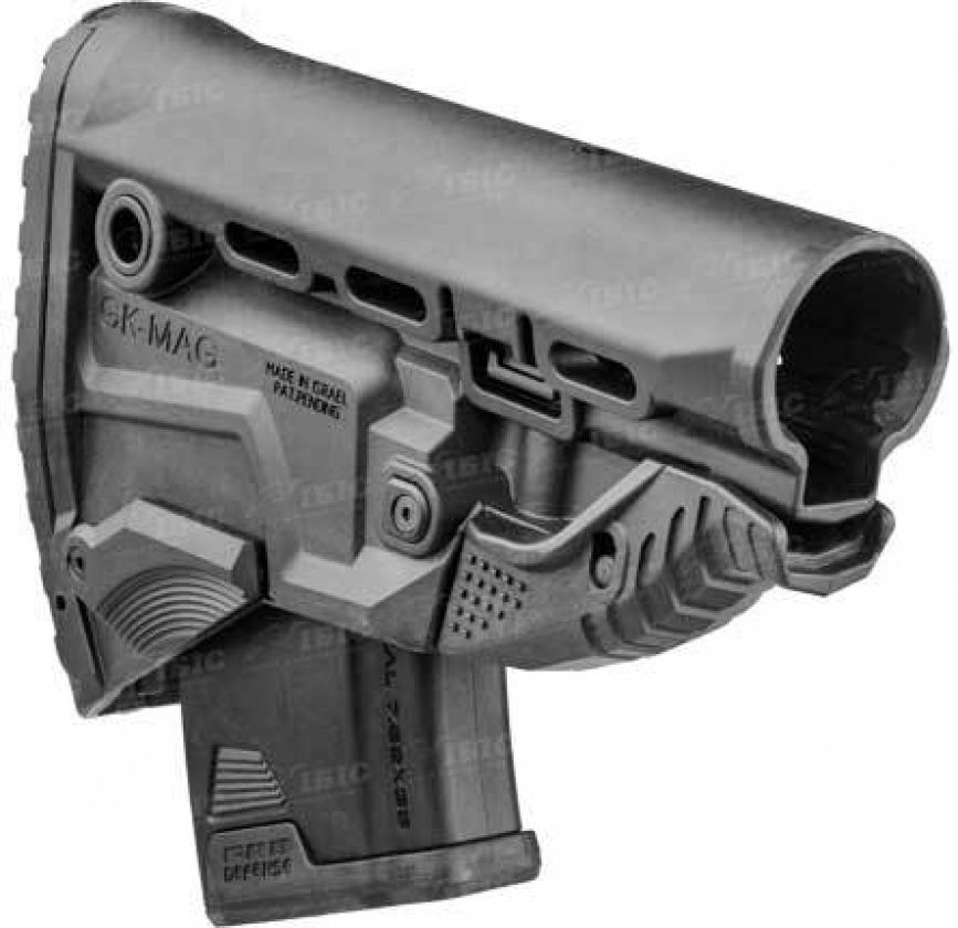 Приклад FAB Defense GK-MAG Survival Buttstock для АК без адаптера. Цвет - черный