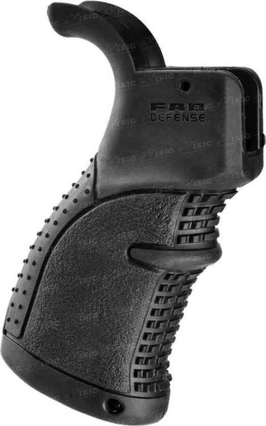 Рукоятка пистолетная FAB Defense AGR-43 прорезиненная для M4/M16/AR15. Цвет - черный