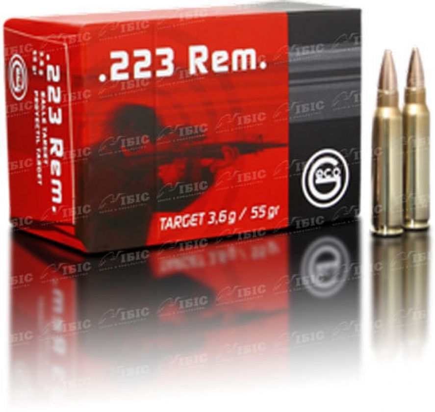 Патрон GECO кал.223 Rem пуля VM масса 55gr/3.56г