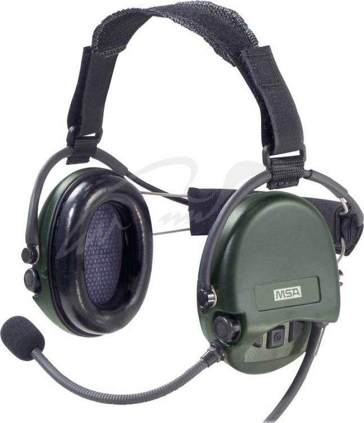 Наушники активные MSA Supreme Mil CC Green Nexus (с задним держателем)