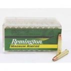 Патрон Remington Magnum Rimfire кал.22 WMR пуля Jacketed Hollow Point масса 2,6 грамма/ 40 гран. Нач. скорость 582 м/с.
