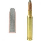 Патрон Remington кал.30-06 Sprg пуля Core-Lokt Soft Point масса 14,26 грамм/ 220 гран. Нач. скорость 735 м/с.
