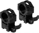 Крепление быстросъемные UTG (Leapers) Max Strength Airgun/.22 QD. Среднее. Диаметр колец - 25,4 мм