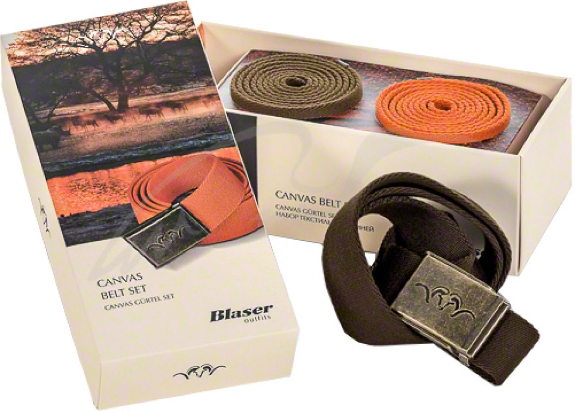 Ремень Blaser Active Outfits Canvas Belt Set One Size.