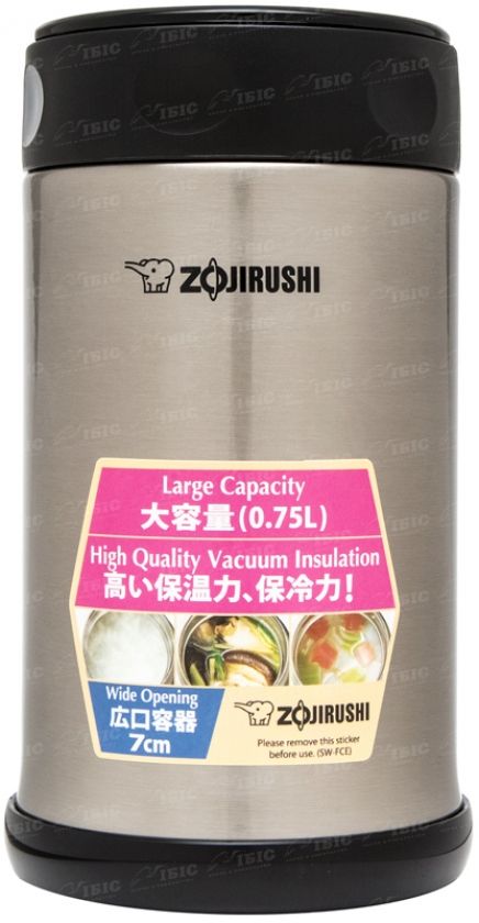 Пищевой термоконтейнер ZOJIRUSHI SW-FCE75XA 0.75 л ц:стальной