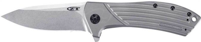 Нож ZT 0801 Flipper Titanium