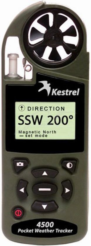 Метеостанция Kestrel 4500 Night Vision. Цвет - Olive (оливковый).