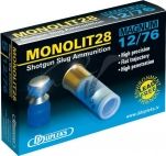 Патрон D Dupleks Monolit 28 Magnum кал. 12/76 пуля Monolit масса 28,4 г
