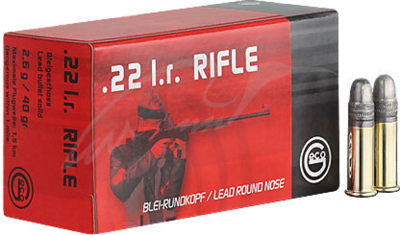 Патрон GECO Rifle кал.22 LR пуля BR масса 2,6 г