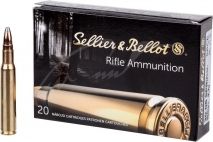 Патрон Sellier & Bellot кал.30-06 Sprg пуля SPCE масса 9,7 грамм/ 150 гран. Нач. скорость 900 м/с.