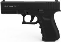 Пистолет стартовый Retay G 17 кал. 9мм. Цвет - Black