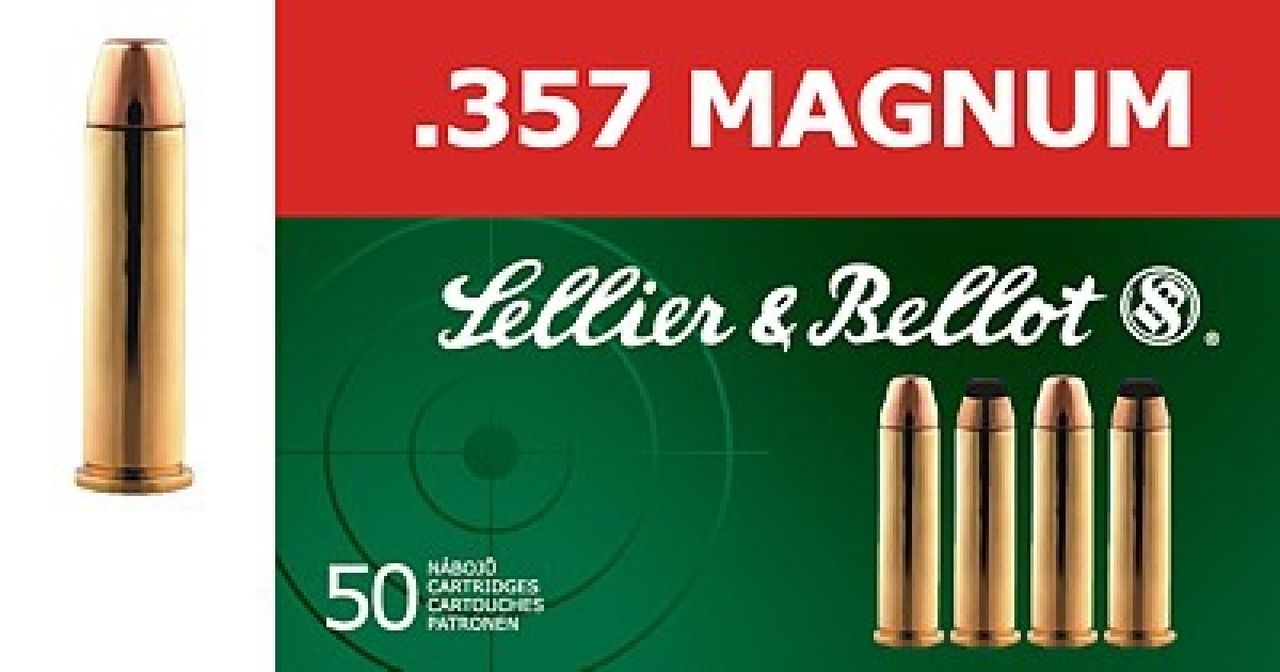 Патрон Sellier & Bellot TFMJ 357Mag 357 MAGNUM,NON-TOX,TFMJ,158gr,10,25g