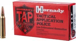 Патрон Hornady Law Enforcement TAP SBR кал. 5,56/45 пуля SP TAP масса 4.86 г (75 гран). Для винтовок SBR (10.5"-11.5")