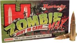 Патрон Hornady Zombie Max кал. 7,62х39 пуля Z-Max масса 7.97 г (123 гран)