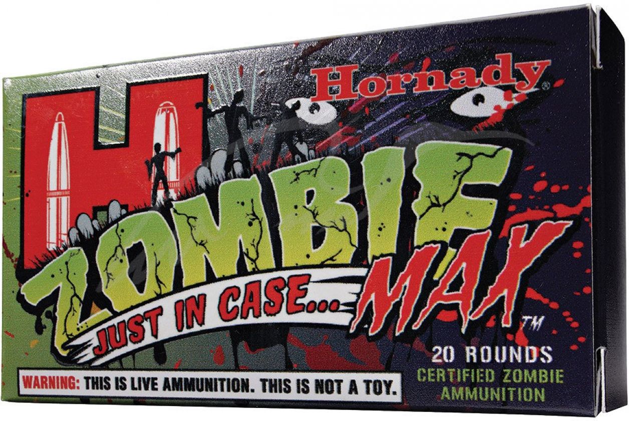 Патрон Hornady Zombie Max кал. 308 Win(7,62/51) пуля Z-Max масса 10.88 г (168 гран)