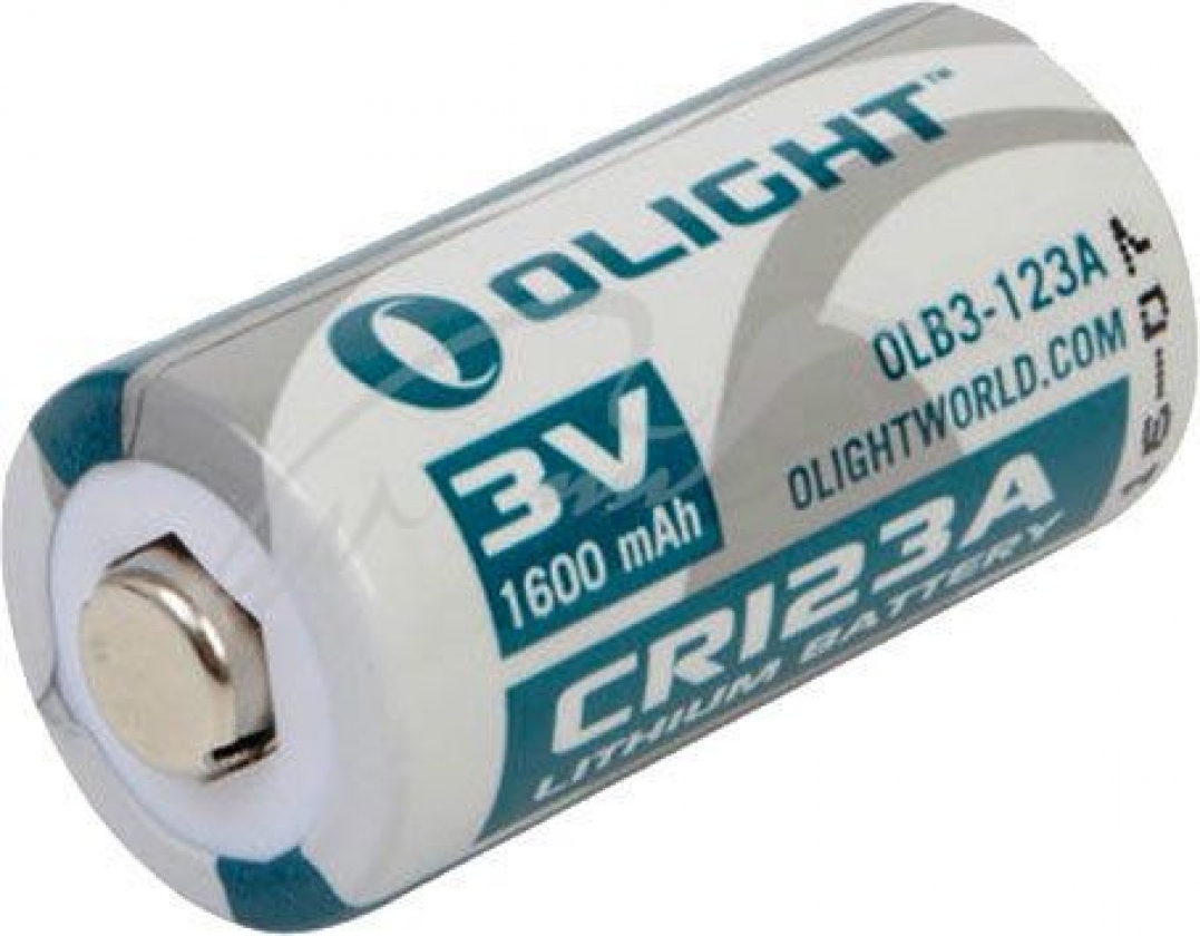 Батарея литиевая Olight CR123A 3.0v 1600mAh