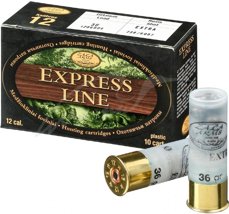 Патрон Zala Arms Extra калибр 12/70 картечь 6,2 мм навеска 36 г
