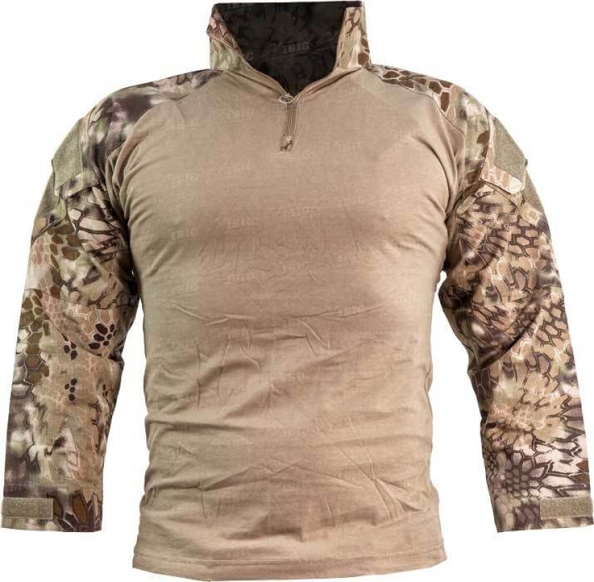 Рубашкa Skif Tac AOR shirt w/o elbow. Размер - S. Цвет - Kryptek Khaki